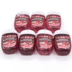 7 Bath & Body Works Champagne Apple & Honey PocketBac Hand Sanitizer New